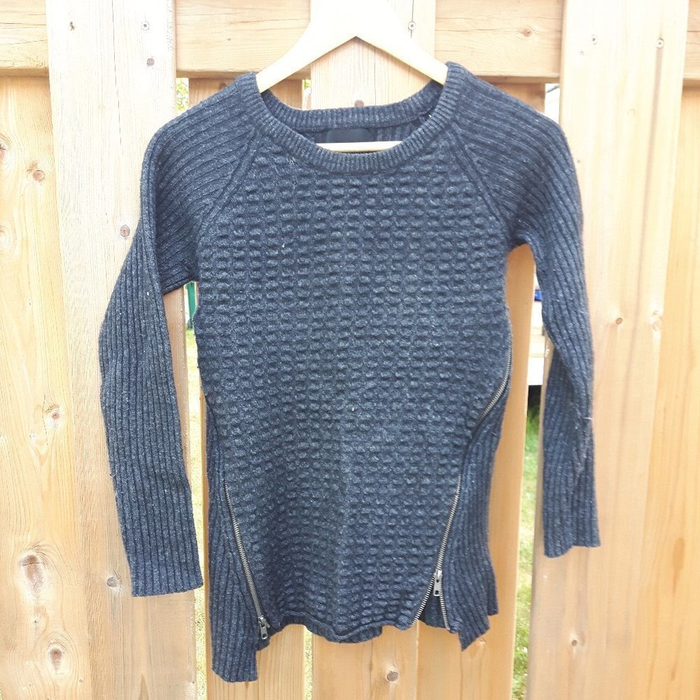 Cynthia Rowley Side Zip Sweater mall